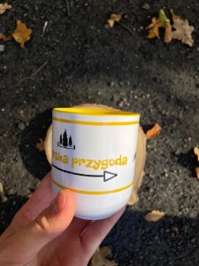 Kubek harcerska przygoda żółty