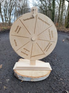 Koło fortuny stojące - 30 cm 