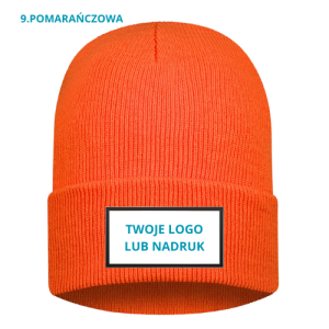 Czapka zimowa z Twoim logo lub nadrukiem  - duży wybór kolorów czapek