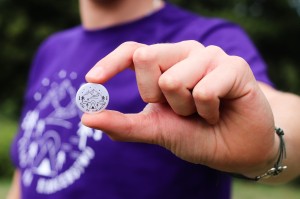 Button CZAS NA HARCERSTWO mały