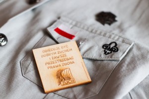 Kieszonkowa obietnica zucha Znaczek zucha