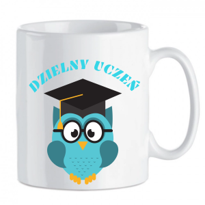 Kubek ceramiczny DZIELNY UCZEŃ 