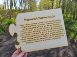 Tabliczka PRZEWODNIK idea 35x25 cm 