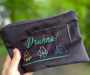 Saszetka z haftem DRUHNA 