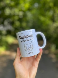 Kubek ceramiczny NAJLEPSZY KOMENDANT 